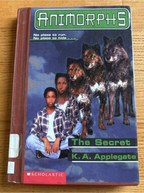 Animorphs #9 The Secret HARDCOVER Book K.A. Applegate Cat Rat Regent Y2K Vintage